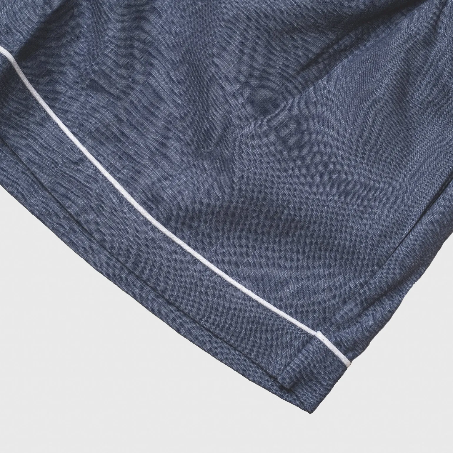 Blueberry Linen Pajama Shorts
