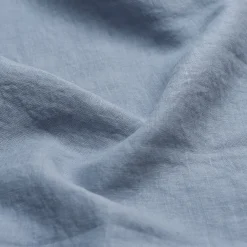 Dusk Blue 100% Linen Fitted Sheet