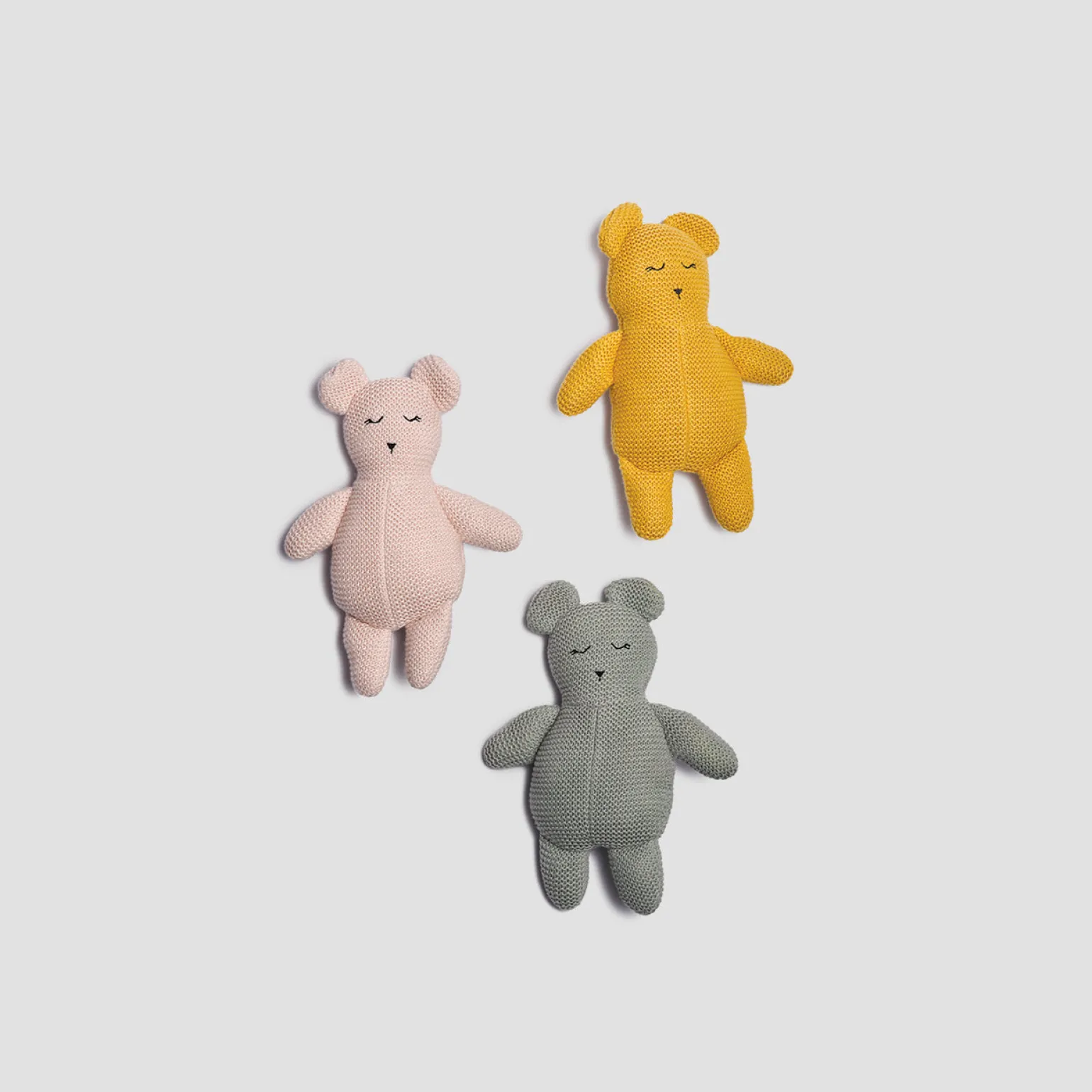 Honey Knitted Teddy bear