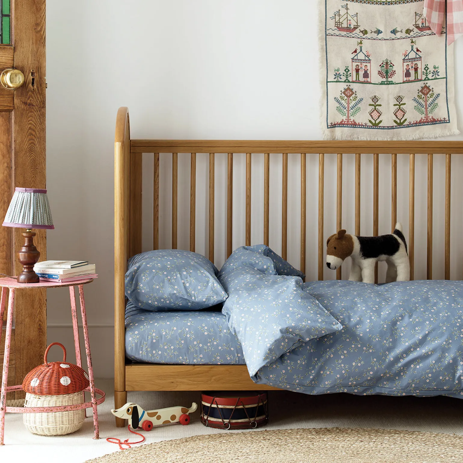 Iris Kids Floral Cotton Bedding Set