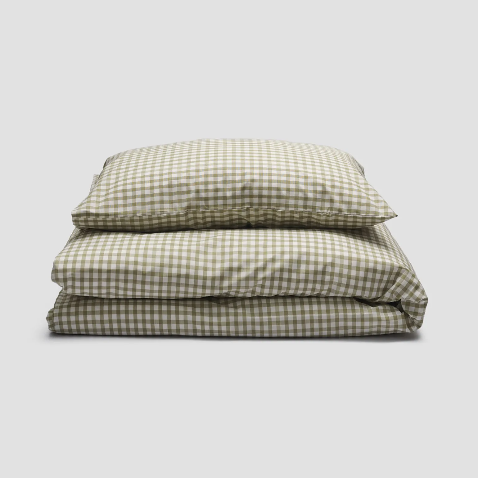 Pear Kids Gingham Cotton Bedding Set
